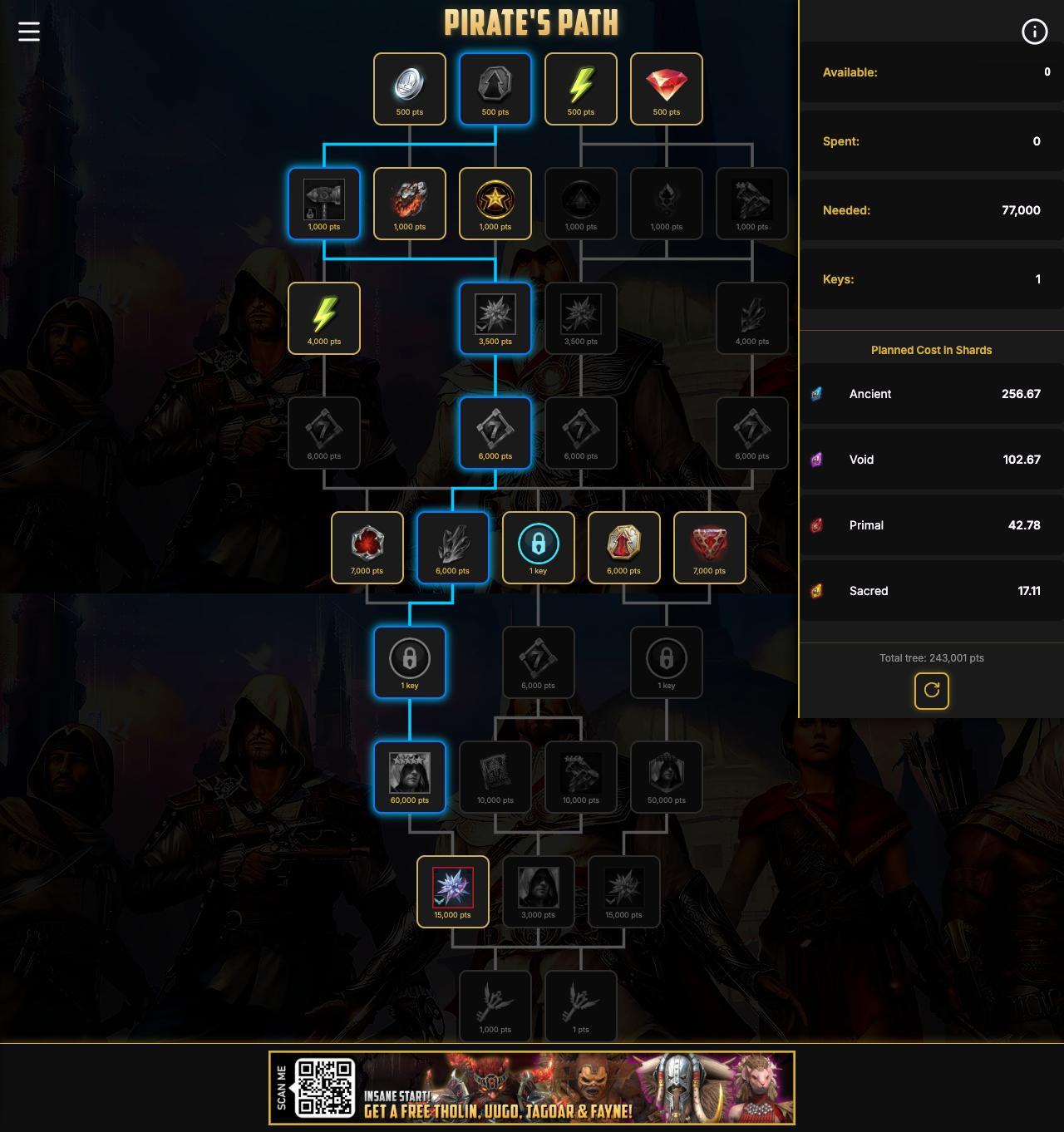 【情報】海盜之路（Pirate's Path）試算 @RAID : Shadow Legends 哈啦板 - 巴哈姆特