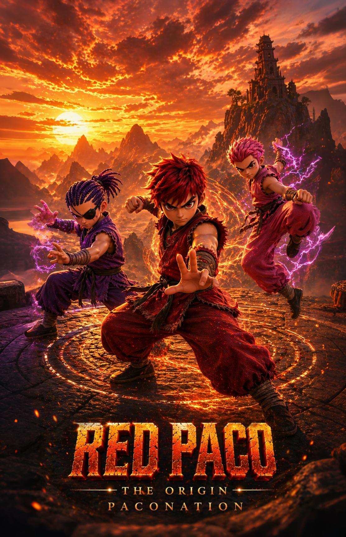 RED PACO｜THE ORIGIN》公開最新概念影像 結合科幻與武術的原創動畫宇宙《PACONATION》正式啟動 ...