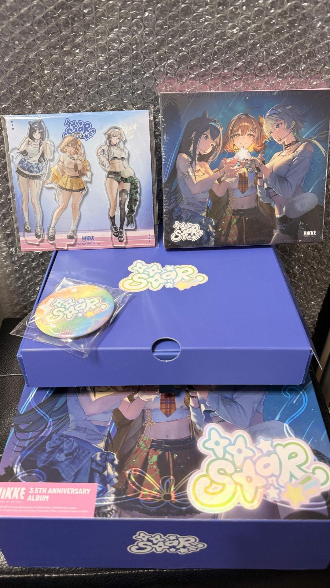 【心得】【開箱】勝利女神：妮姬 NIKKE OST - BE MY STAR（CD） @勝利女神：妮姬 哈啦板 - 巴哈姆特
