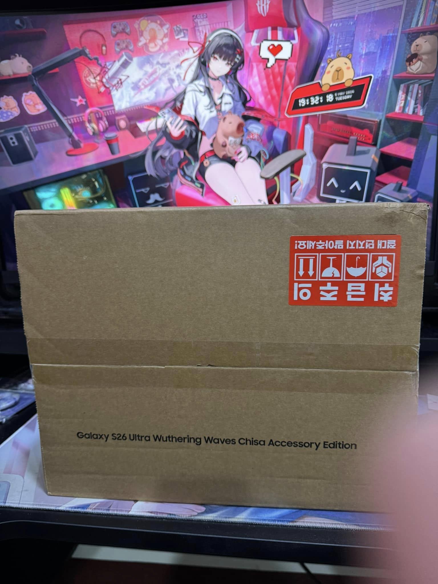 心得】開箱文- 三星x鳴潮Galaxy S26 Ultra 千咲合作禮盒& 合作主題@鳴
