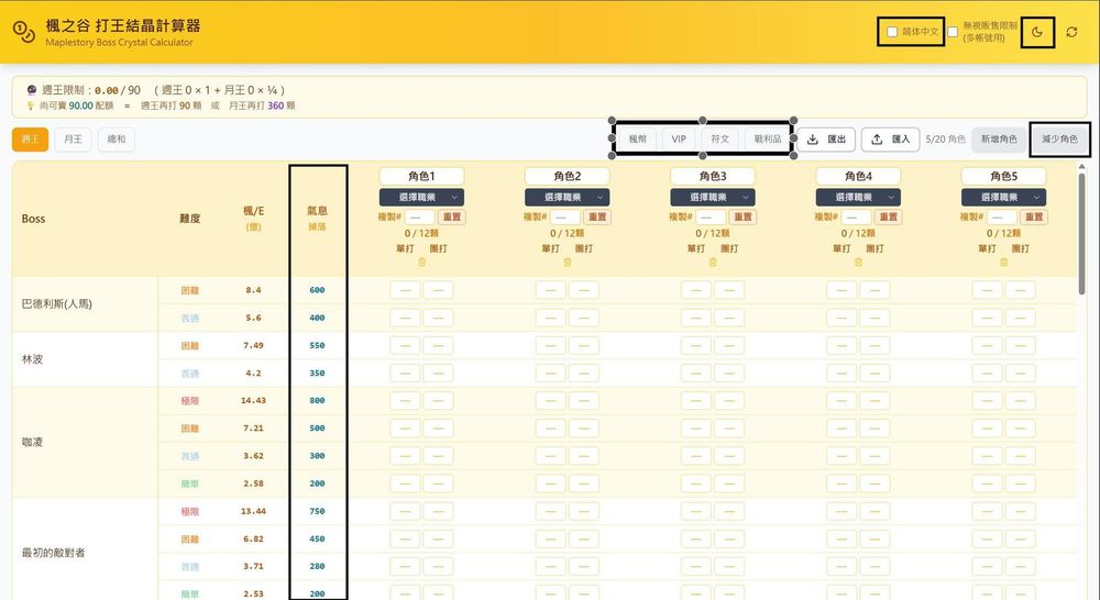 【分享】TMS v280.1 楓幣經濟計算機 『挑戰者』 / Boss / 強化 / 交易 / VIP (支援明亮&簡體) @新楓之谷 哈啦板 ...