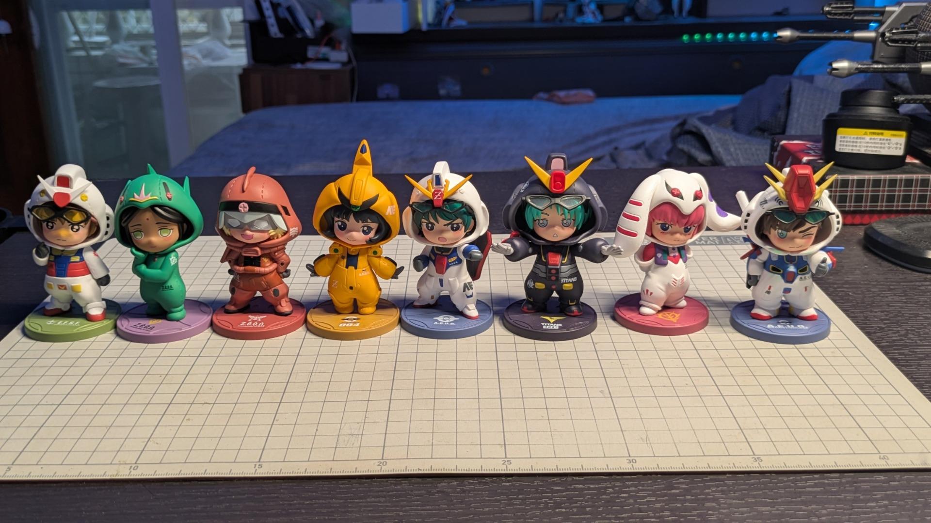 BANDAI 盲盒BNFIGURE Q 機動戰士鋼彈宇宙世紀睡衣版@綜合公仔玩具討論