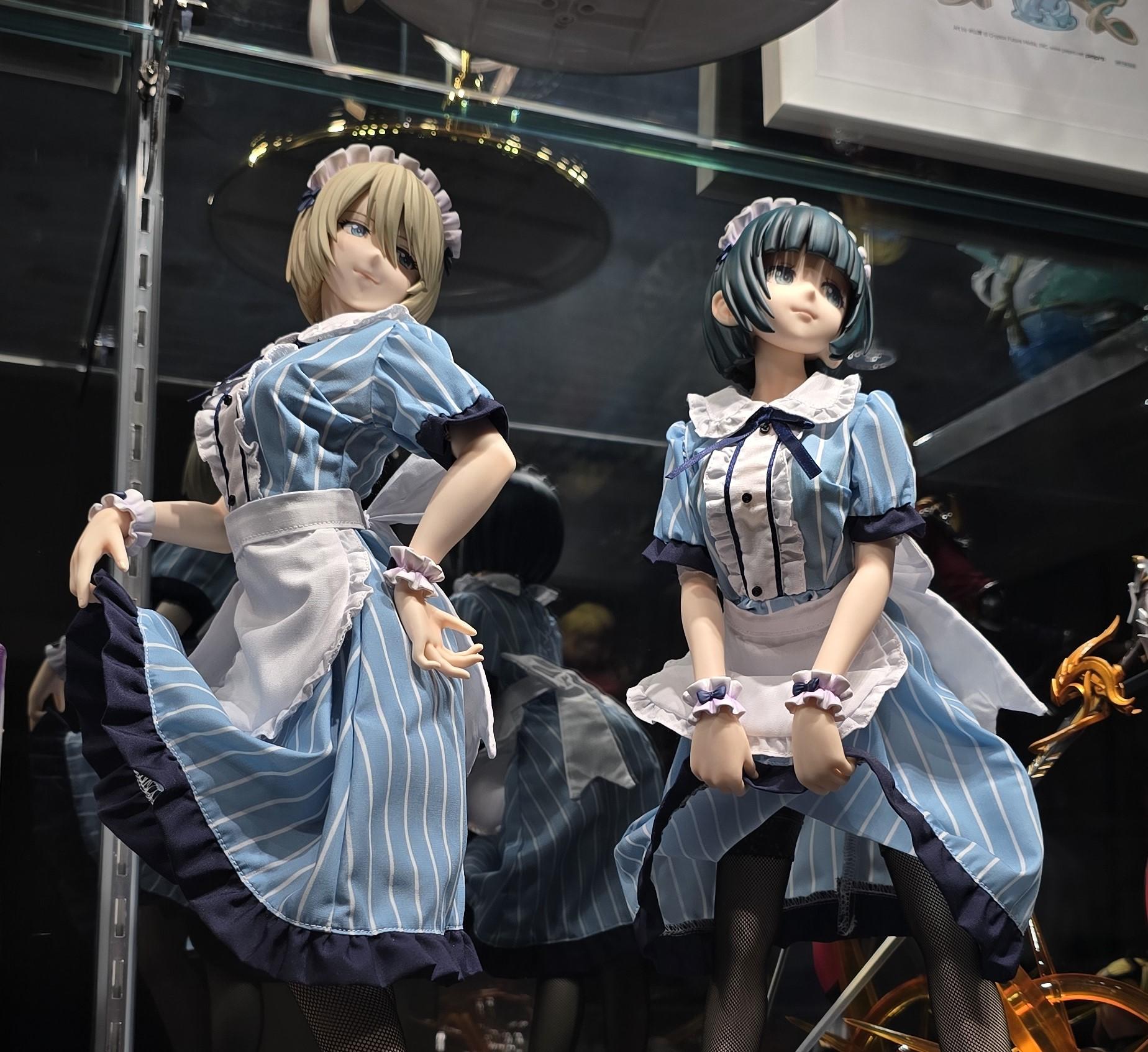 心得】開箱FREEing 「女神咖啡廳」 鳳凰寺紅葉& 小野白菊1/4 Scale