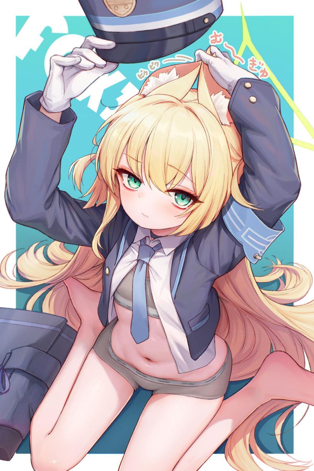 【繪圖】鐵道服胡桃 @蔚藍檔案 哈啦板 - 巴哈姆特