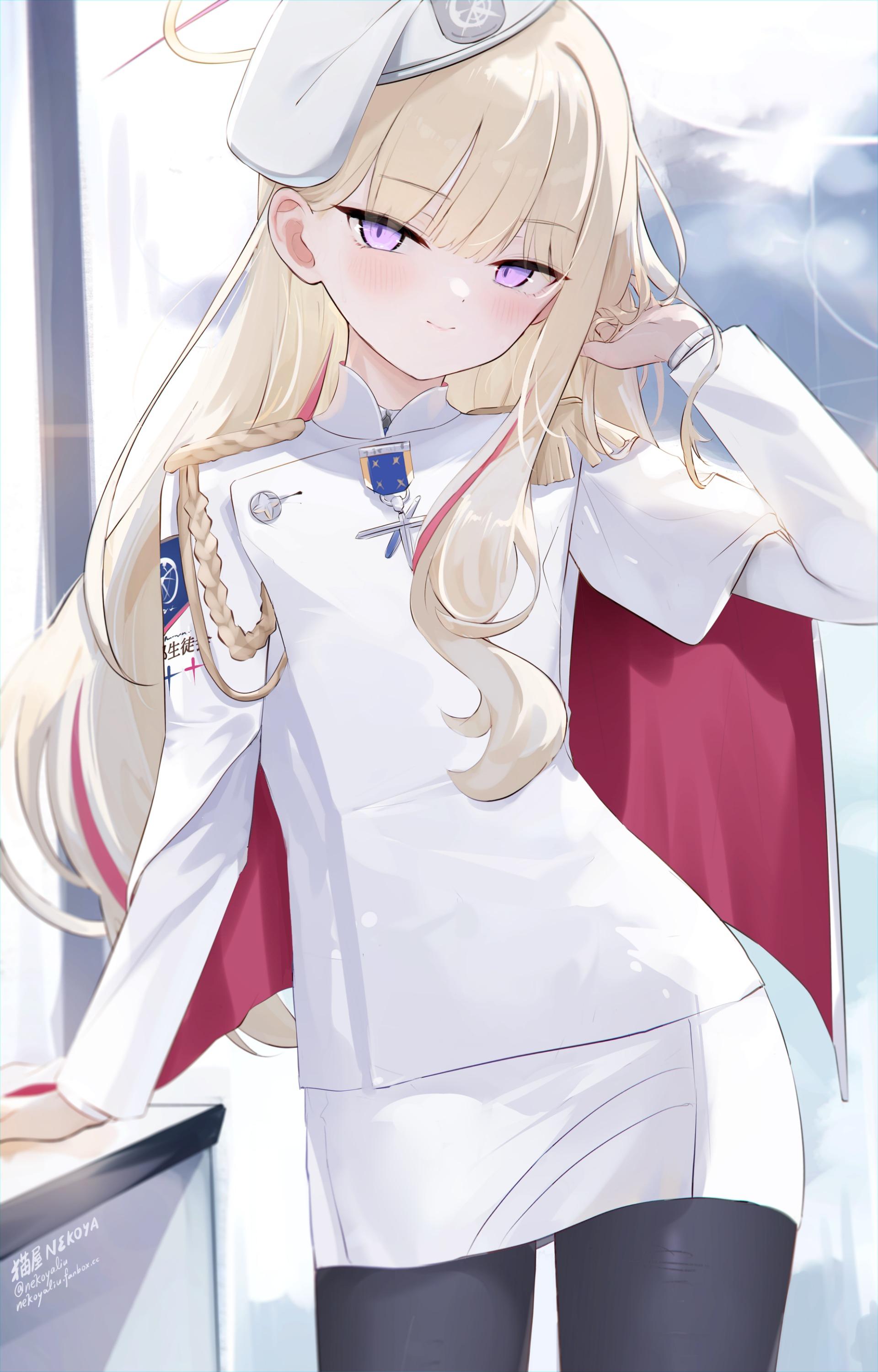 【繪圖】星期三的金色和老師的秘密交易 @蔚藍檔案 哈啦板 - 巴哈姆特